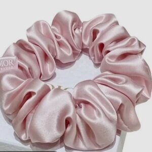 Dior silk scrunchie